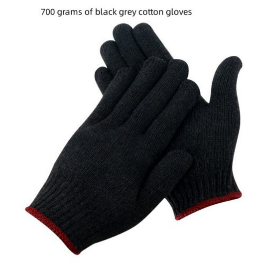 Guantes de Algodón Gris Oscuro - Image 8