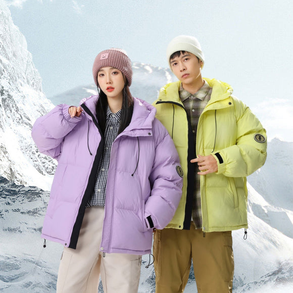 Sudadera Térmica Luminiscente para Parejas - Abrigo Casual Resistente al Frío
