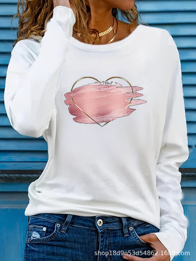 Camisetas Estampadas de Manga Larga para Otoño e Invierno - Image 35