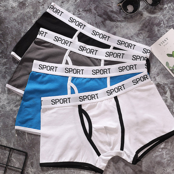Boxers Deportivos de Algodón para Hombre