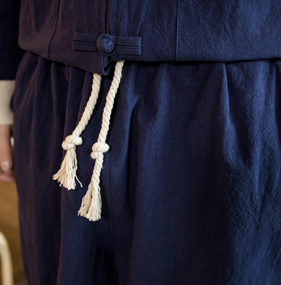 Traje Hanfu Suelto de Talla Grande para Hombre - Estilo Personalidad - Image 17