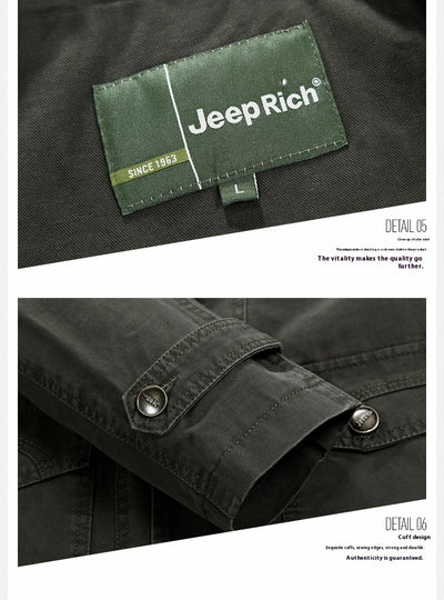 Chaqueta de Algodón Premium para Hombre - Estilo Casual Versátil - Image 14