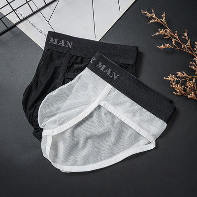 Calzoncillos de Malla Transparente de Seda de Hielo para Hombre - Image 4
