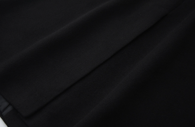 Abrigo Lana Minimalista Largo hasta la Rodilla - Invierno Abrigado - Image 18