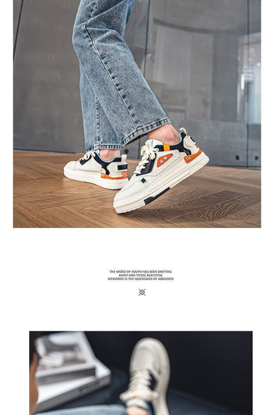 Tenis Blancos Deportivos Estilo Tendencia Nacional - Zapatillas Versátiles para Estudiantes - Image 8