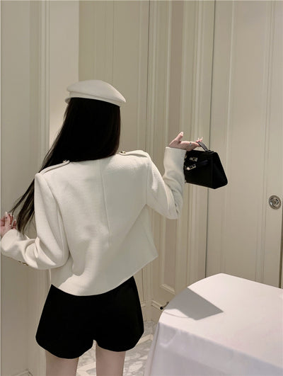 Chaqueta Versátil Corta para Mujer Petite - Primavera Temprana - Image 8
