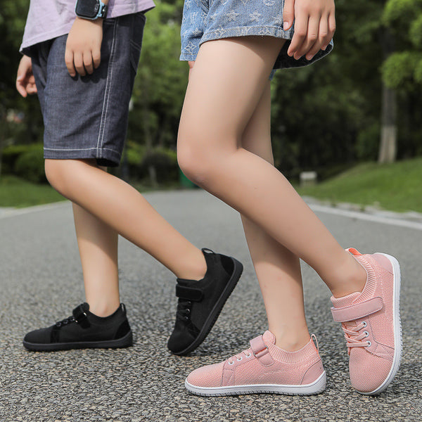 Zapatos Infantiles Big Foot Punta Ancha con Suela Suave