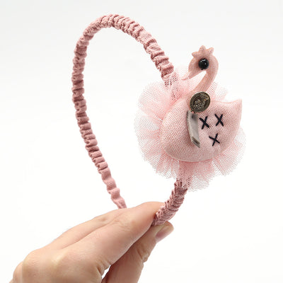 Diadema Infantil Antideslizante con Moño y Encaje - Image 13