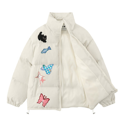Chaqueta de Algodón para Hombre XINGX con Parche de Mariposa - Image 11