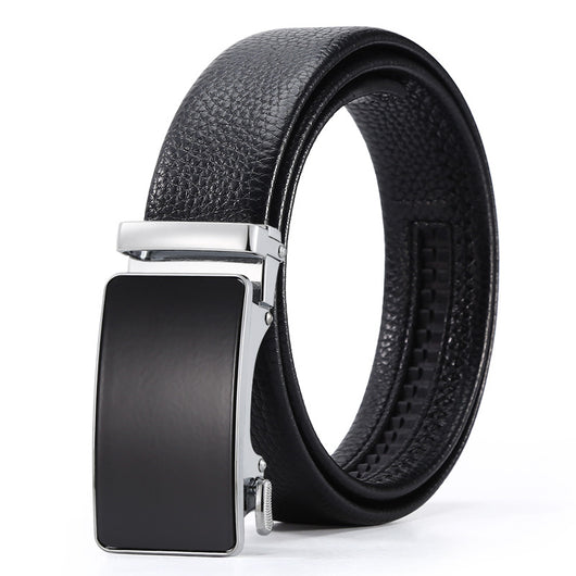 Cinturón de Cuero para Hombre con Hebilla Automática - Image 17