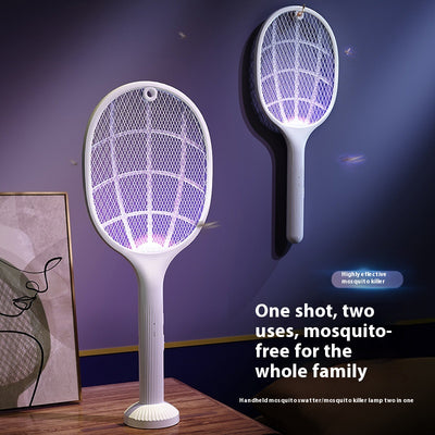 Raqueta Eléctrica 2 en 1 Mata Mosquitos USB - Image 2