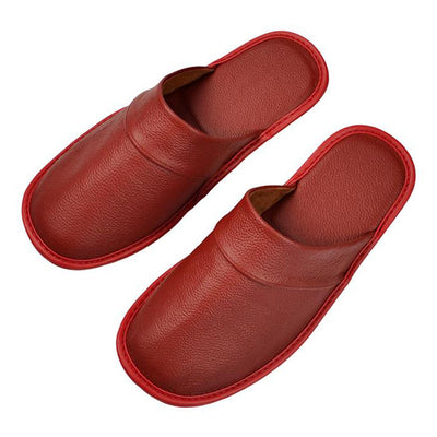 Pantuflas de Cuero Genuino Baotou Cómodas para Toda la Familia - Image 5