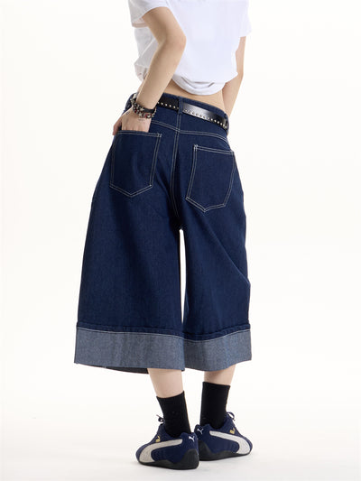 Jeans Retro Hot Girl con Efecto Plisado - Image 13