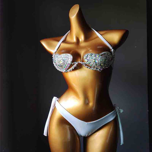Bikini de Baño Strass Brillante para Mujer - Image 11