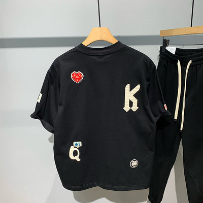 Camiseta Estampada con Bordado para Hombre - Image 7