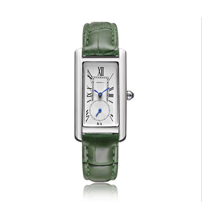Reloj de Pulsera Cuadrado Impermeable para Mujer con Escala Romana y Correa de Moda - Image 4