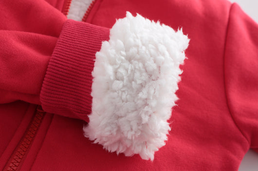 Abrigo Polar Grueso con Capucha para Niños - Ropa de Invierno - Image 14