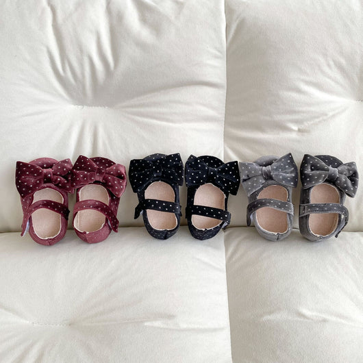 Zapatos para Bebé Niña Primavera Otoño con Lazo Grande Adorable - Image 11