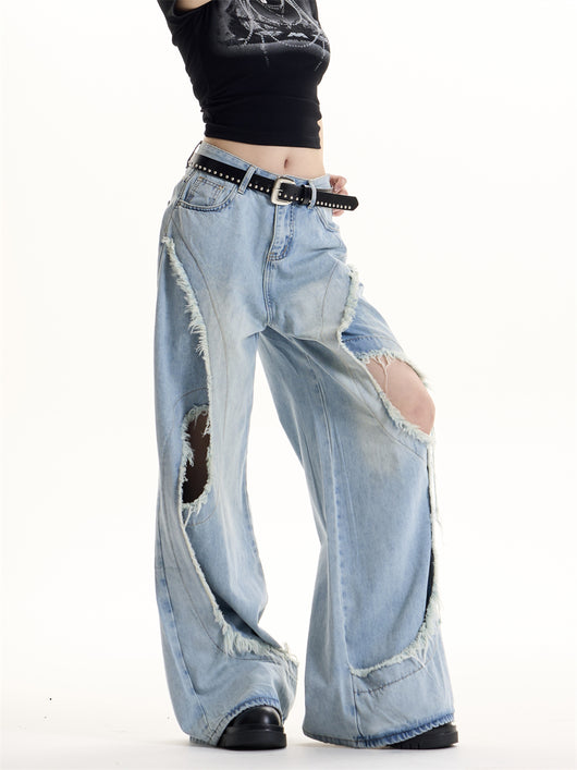 Jeans Retro Americano Diseño Hot Girl - Image 15
