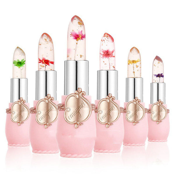 Bálsamo Labial Termocrómico Gelatina Floral - Brillo Hidratante Cambia de Color - Image 7
