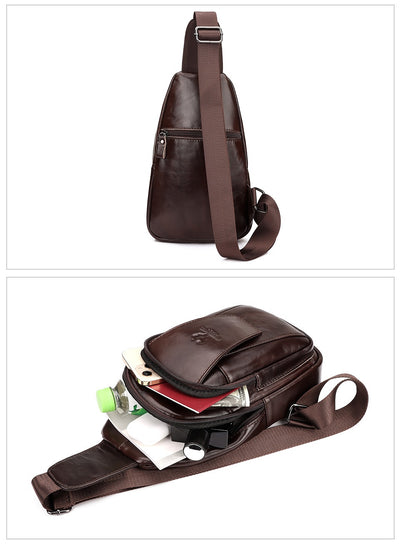 Bolso de Hombro en Cuero Vacuno Completo para Trabajo y Viajes - Image 8