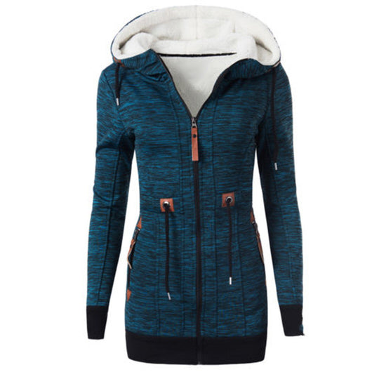 Cardigan Sudadera Polar con Capucha - Abrigo Casual Versátil - Image 10