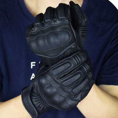 Guantes de Motocicleta Retro Transpirables para Todas las Estaciones - Image 10
