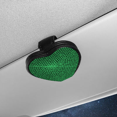 Clip Organizador Magnético para Auto con Soporte de Gafas y Diamantes - Image 7