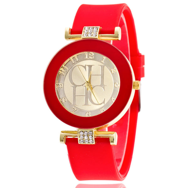 Reloj de Cuarzo para Mujer con Correa de Silicona