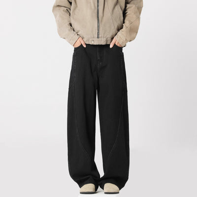 Pantalones Cargo Vaqueros Lavados Estilo Americano - Image 2
