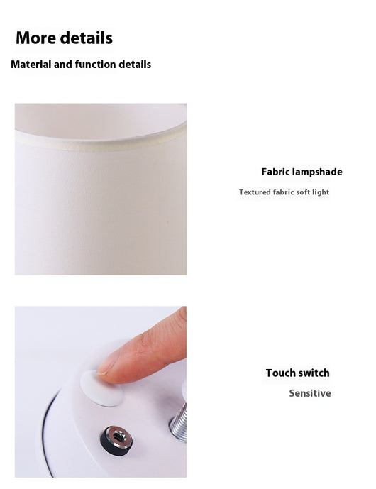 Lámpara Nocturna Minimalista de Madera con Control Remoto y Carga Inalámbrica - Image 12