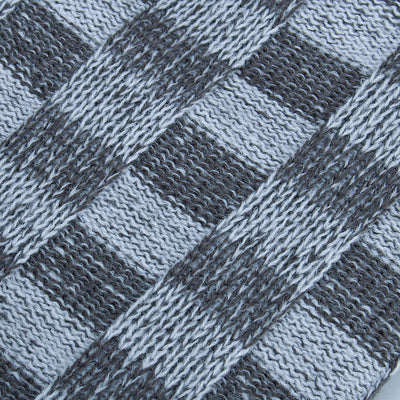 Gorro de Lana Tejida con Terciopelo - Contraste de Colores - Image 8