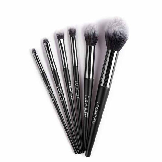 Set de 6 Brochas de Maquillaje de Secado Rápido y Pelo Suave