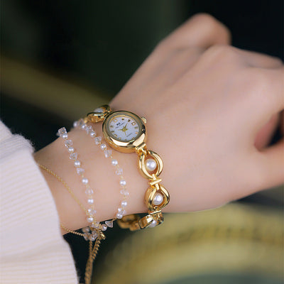 Reloj Elegante Pearl Grace para Mujer