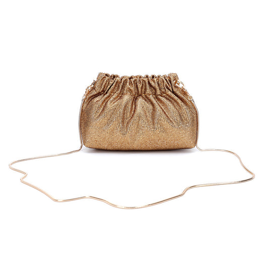 Bolso de Noche con Diamantes Completos y Cordón Ajustable - Image 11