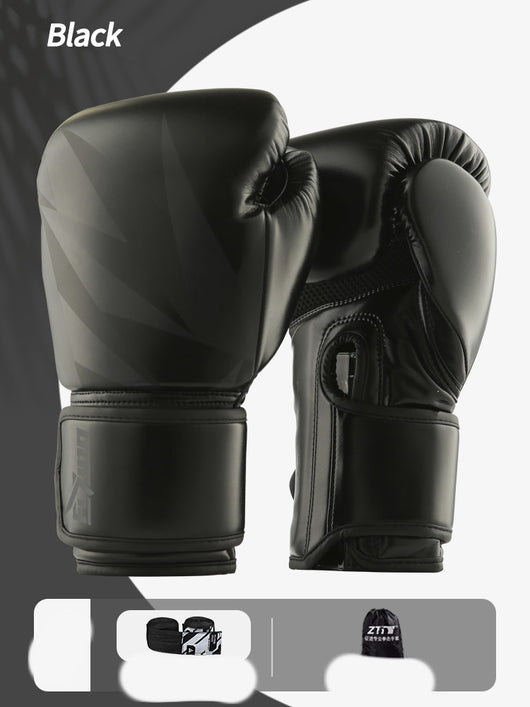 Guantes de Boxeo Profesional Sanda para Entrenamiento y Combate - Image 4