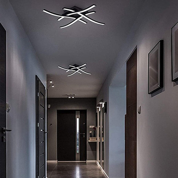 Lámpara de Techo LED Minimalista Moderna para Sala y Dormitorio