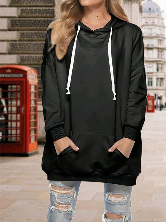 Sudadera con Capucha y Bolsillos para Mujer - Image 8