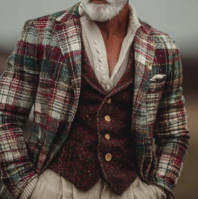 Blazer Floral para Hombre con Estampado Moderno - Image 7