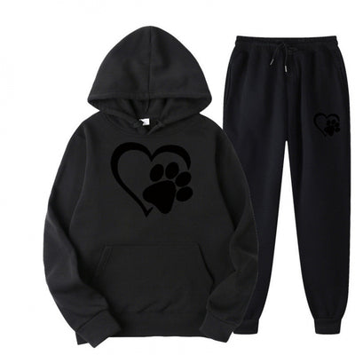 Conjuntos de Sudaderas Estampadas para Hombre y Mujer - Otoño e Invierno - Image 5