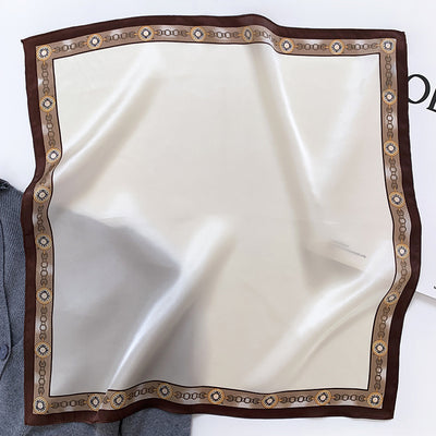 Pañuelo de Seda Liso para Mujer - Image 6