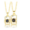 New Camera-shaped Hollow Magnetic Projection Stitching Necklace Camera KC Dorado