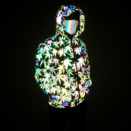 Chaqueta Cortaviento Reflectante Symphony Luminous con Capucha - Image 16