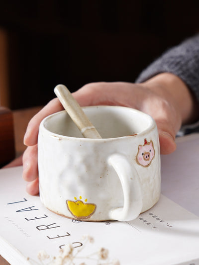Taza de Cerámica Japonesa Artesanal Adorable - Image 8