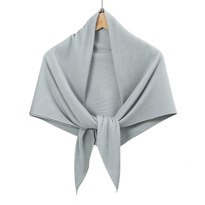 Pañoleta de Satén Efecto Arrugado - Accesorio Versátil de Moda - Image 32