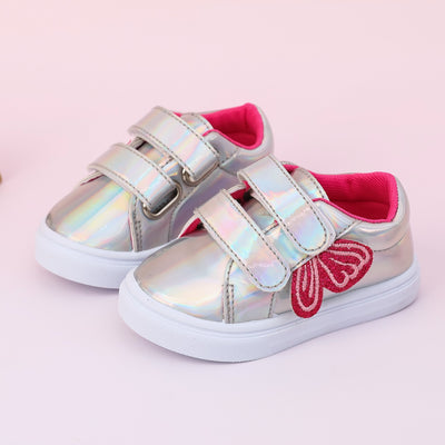 Zapatos Niña con Lentejuelas y Panel Espejo - Diseño Velcro Clásico y Trendy - Image 13