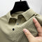 Polo Manga Corta Ice Silk Waffle para Hombre