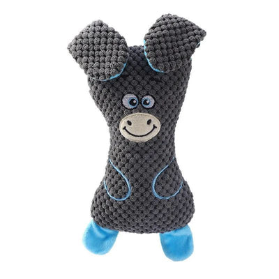 Juguetes de Peluche para Perros con Sonido Chiflador - Formas Animales para Limpiar y Fortalecer Dientes - Image 11