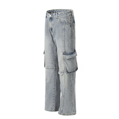 Overol Denim Punk para Hombre - Diseño Costura Reforzada - Image 14