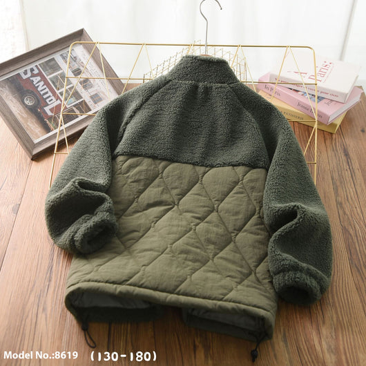 Chaqueta Polar Gruesa con Cierre - Abrigo Casual de Forro Polar - Image 4